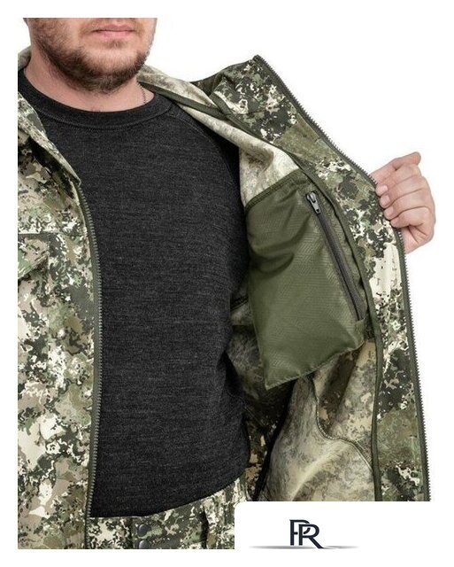 Костюм Helios Тайган T-KS-T-M4293-2XL-2 (р.52-54/182-188, КМФ мох) - Изображение №8 — Интернет-магазин ПроЗаказ