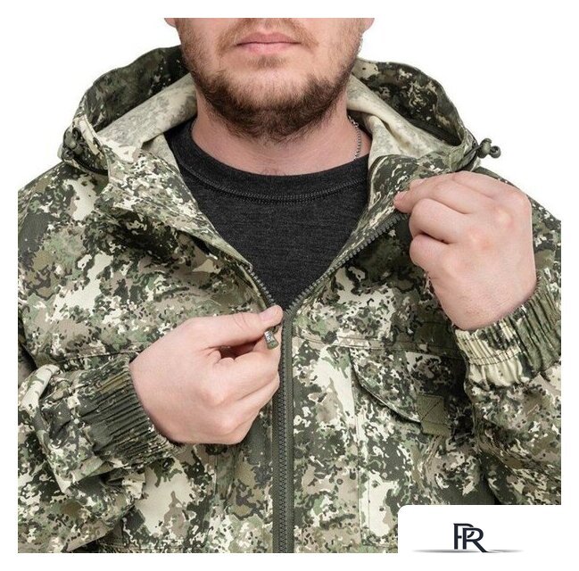 Костюм Helios Тайган T-KS-T-M4293-2XL-2 (р.52-54/182-188, КМФ мох) - Изображение №7 — Интернет-магазин ПроЗаказ