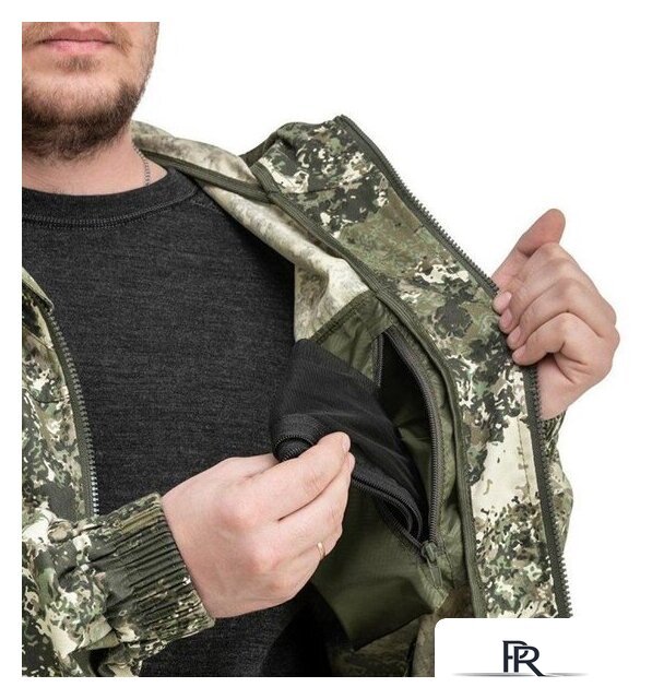 Костюм Helios Тайган T-KS-T-M4293-2XL-2 (р.52-54/182-188, КМФ мох) - Изображение №9 — Интернет-магазин ПроЗаказ