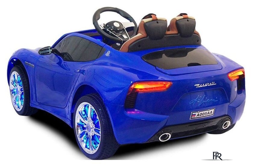 Электромобиль RiverToys Maserati A005AA (синий) - Изображение №4 — Интернет-магазин ПроЗаказ