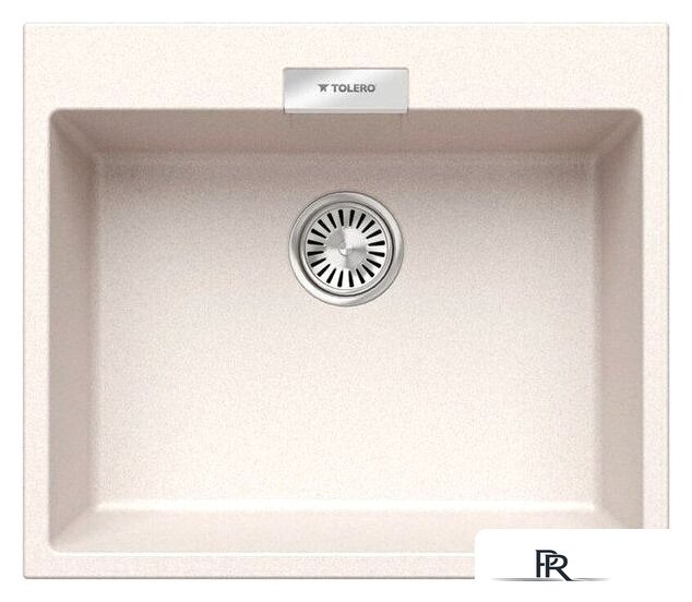 Кухонная мойка Polygran Tolero 580 (кремовый) - Изображение №1 — Интернет-магазин ПроЗаказ