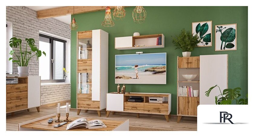 Тумба Неман мебель Сканди МН-036-02 (дуб вотан-белый) - Изображение №3 — Интернет-магазин ПроЗаказ