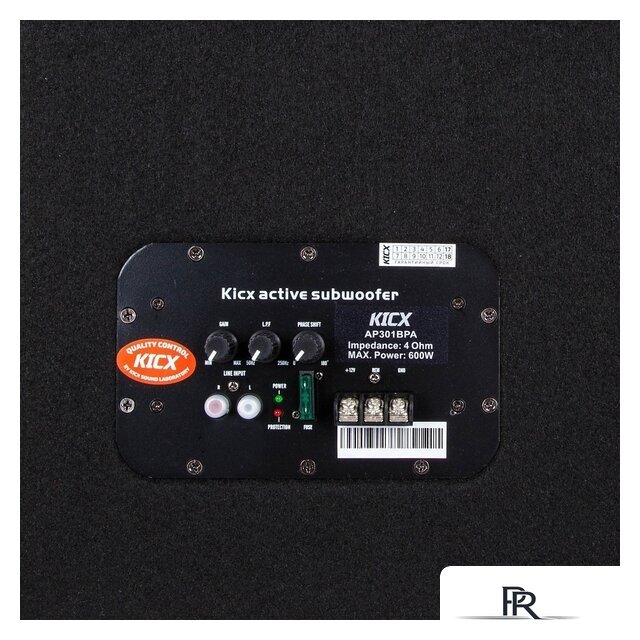 Корпусной активный сабвуфер KICX AP301BPA - Изображение №5 — Интернет-магазин ПроЗаказ