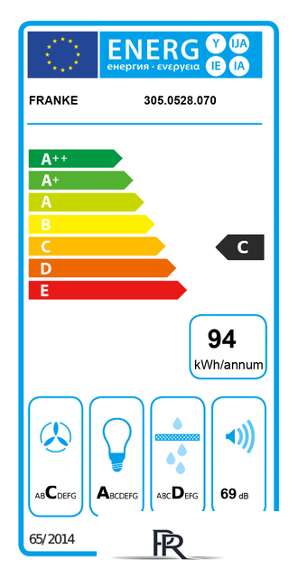Кухонная вытяжка Franke Inca Lux FBI 537 XS/BK 305.0528.070 - Изображение №3 — Интернет-магазин ПроЗаказ
