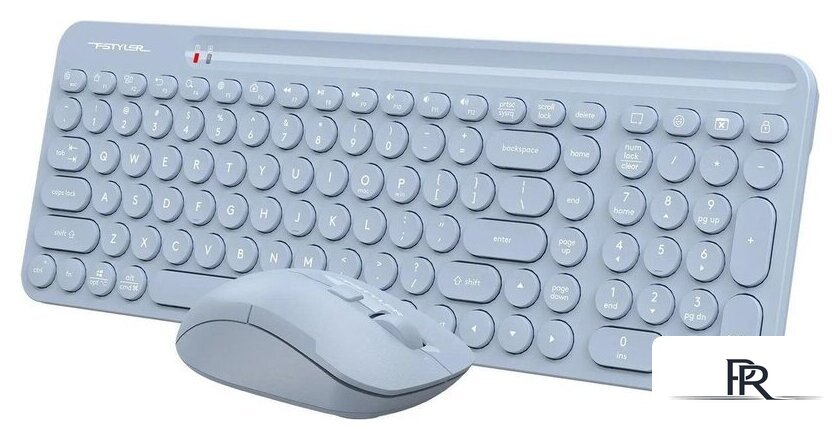 Офисный набор A4Tech Fstyler FG3300 Air2 (синий) - Изображение №4 — Интернет-магазин ПроЗаказ