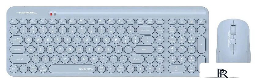 Офисный набор A4Tech Fstyler FG3300 Air2 (синий) - Изображение №1 — Интернет-магазин ПроЗаказ