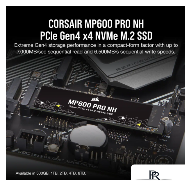 SSD Corsair MP600 PRO NH 2TB CSSD-F2000GBMP600PNH - Изображение №6 — Интернет-магазин ПроЗаказ