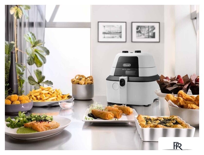 Аэрогриль (аэрофритюрница) DeLonghi IdealFry FH 2133.W - Изображение №8 — Интернет-магазин ПроЗаказ