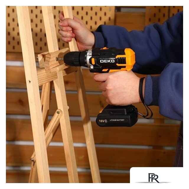 Дрель-шуруповерт Deko Sharker 16V Set 63 083-1041 (с 2-мя АКБ, кейс) - Изображение №7 — Интернет-магазин ПроЗаказ