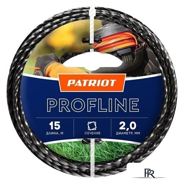 Леска для триммера Patriot Profline 2.0 мм L 15 м 805402201 - Изображение №1 — Интернет-магазин ПроЗаказ