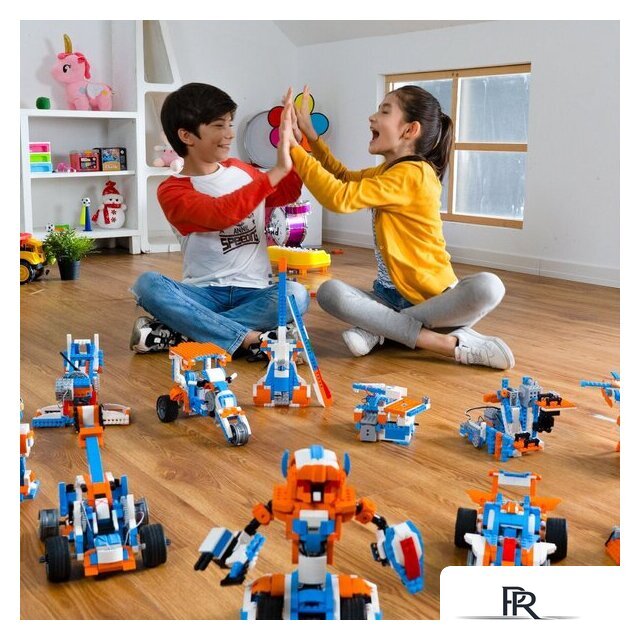 Конструктор Apitor Robot X 12 в 1 - Изображение №8 — Интернет-магазин ПроЗаказ