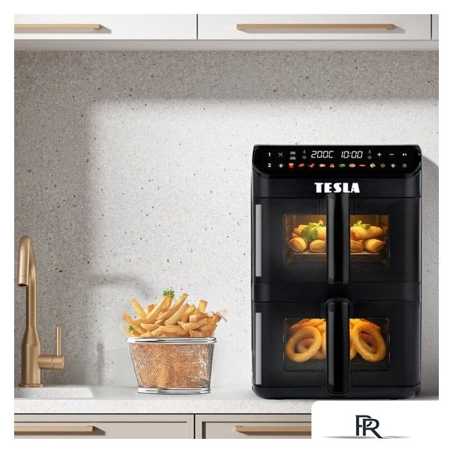 Аэрогриль (аэрофритюрница) Tesla Electronics AirCook DualZone Q670 XXL - Изображение №8 — Интернет-магазин ПроЗаказ