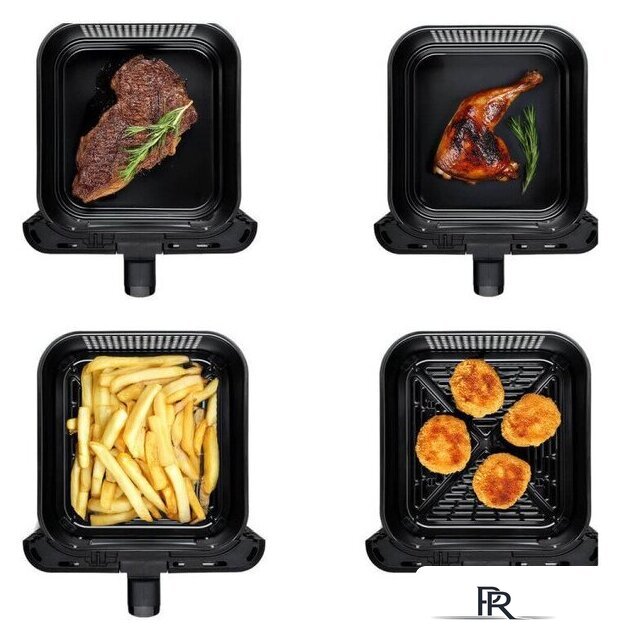Аэрогриль (аэрофритюрница) Tesla Electronics AirCook DualZone Q670 XXL - Изображение №5 — Интернет-магазин ПроЗаказ