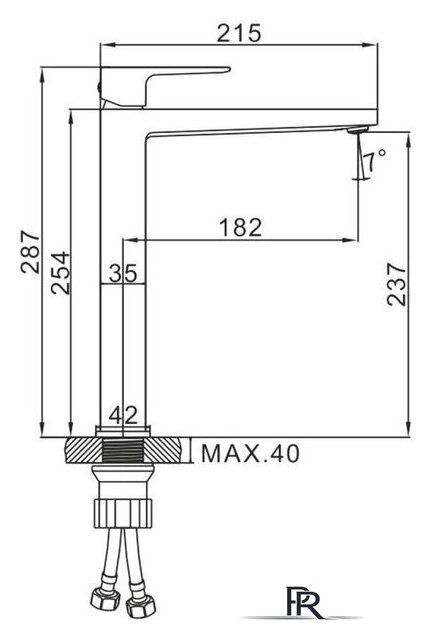 Смеситель Ledeme L1173 - Изображение №2 — Интернет-магазин ПроЗаказ