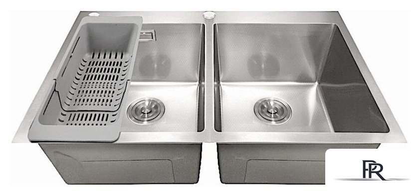 Кухонная мойка Stellar Decor S7850-2S-D (сатин) - Изображение №3 — Интернет-магазин ПроЗаказ