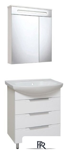  Runo Тумба с умывальником Верона 65 + Элеганс 65 (напольная) - Изображение №7 — Интернет-магазин ПроЗаказ