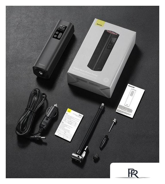 Автомобильный компрессор Baseus Super Mini Inflator Pump CRCQ000001 - Изображение №12 — Интернет-магазин ПроЗаказ