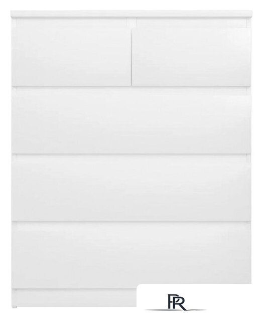 Комод Mio Tesoro Мальта 5 ящиков 80x99 2.05.02.080.1 (белый) - Изображение №2 — Интернет-магазин ПроЗаказ