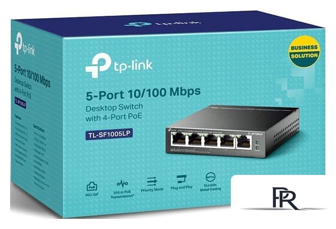 Неуправляемый коммутатор TP-Link TL-SF1005LP - Изображение №3 — Интернет-магазин ПроЗаказ