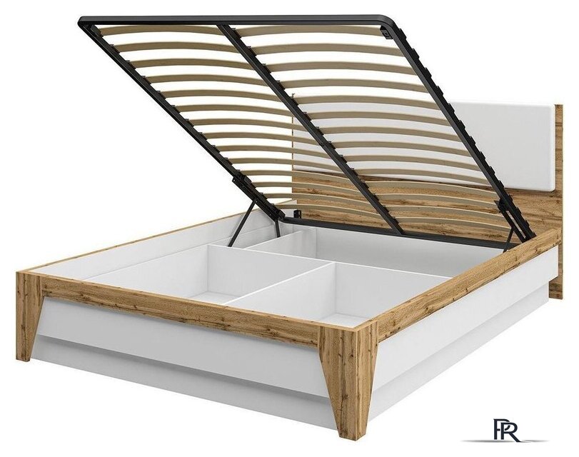 Кровать Elva Нодо NEM01K-1690/2060/1010 (01) (с ящиком и подъемным механизмом) - Изображение №2 — Интернет-магазин ПроЗаказ