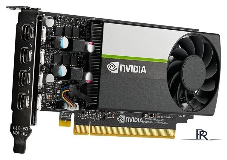 Видеокарта PNY Nvidia Quadro T1000 4GB GDDR6 VCNT1000-SB - Изображение №2 — Интернет-магазин ПроЗаказ
