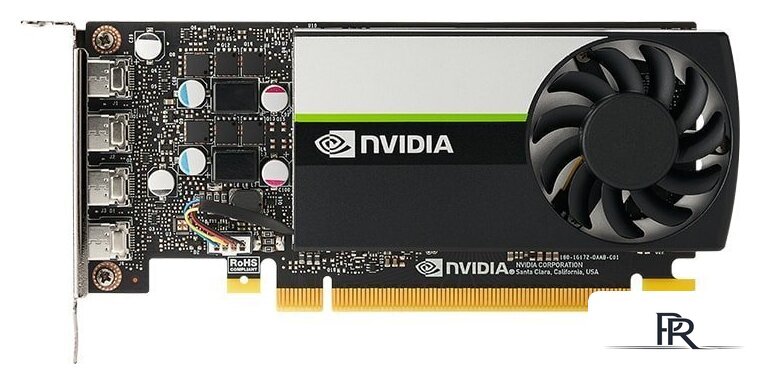 Видеокарта PNY Nvidia Quadro T1000 4GB GDDR6 VCNT1000-SB - Изображение №1 — Интернет-магазин ПроЗаказ