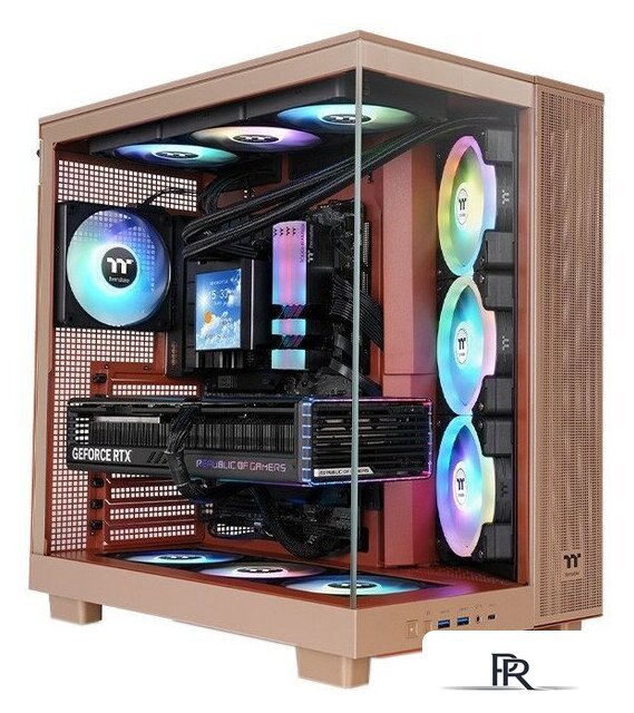 Корпус Thermaltake View 380 XL TG ARGB Gravel Sand CA-11E-00MGWN-00 - Изображение №1 — Интернет-магазин ПроЗаказ