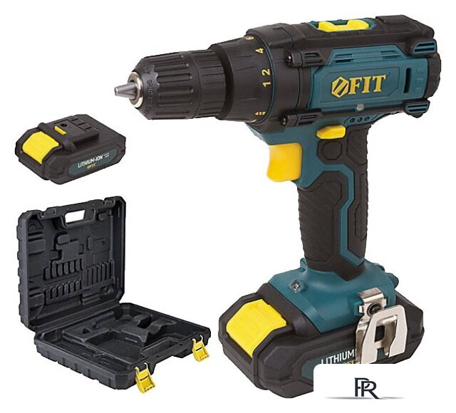 Дрель-шуруповерт FIT 80199 (с 2-мя АКБ, кейс) - Изображение №1 — Интернет-магазин ПроЗаказ