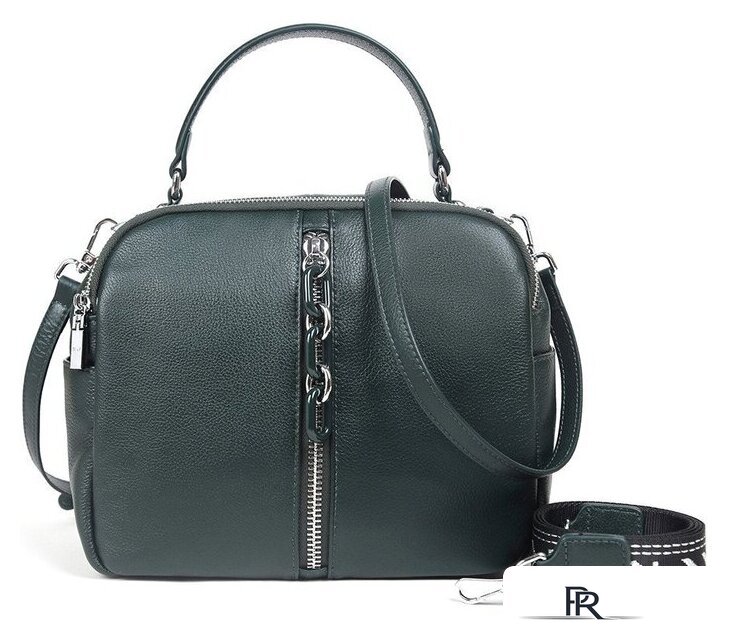 Женская сумка Mironpan 62395 (темно-зеленый) - Изображение №1 — Интернет-магазин ПроЗаказ