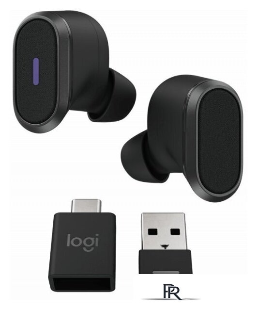 Наушники Logitech Zone True Wireless (графит) - Изображение №2 — Интернет-магазин ПроЗаказ
