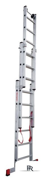 Лестница-стремянка Новая высота NV 523 трёхсекционная индустриальная 3x6 ступеней - Изображение №5 — Интернет-магазин ПроЗаказ