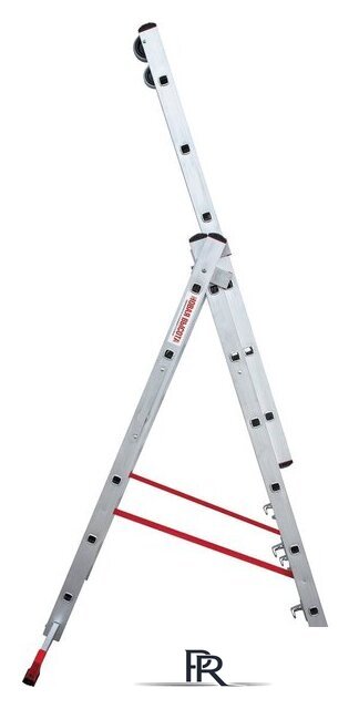 Лестница-стремянка Новая высота NV 523 трёхсекционная индустриальная 3x6 ступеней - Изображение №3 — Интернет-магазин ПроЗаказ