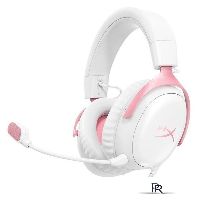 Наушники HyperX Cloud III (белый/розовый) - Изображение №1 — Интернет-магазин ПроЗаказ