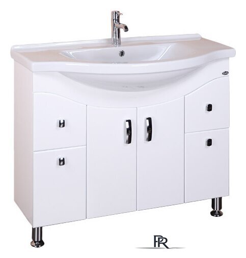  Onika Тумба под умывальник Эльбрус 90.13 (белый) [109016] - Изображение №1 — Интернет-магазин ПроЗаказ