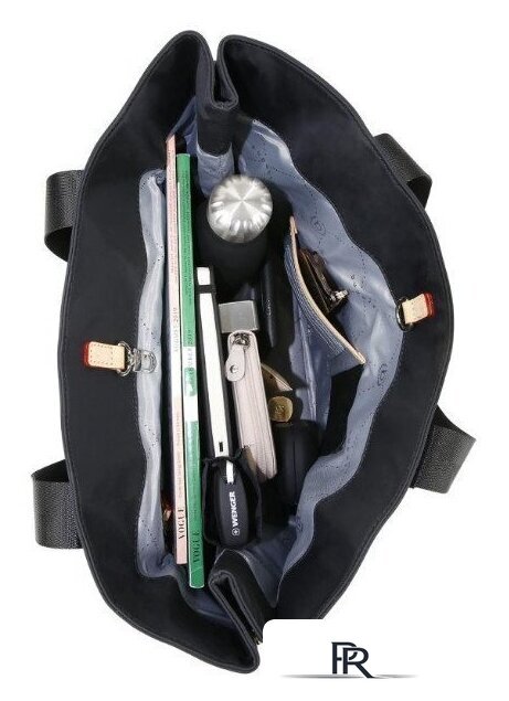 Женская сумка Bugatti Lido 49361501 (черный) - Изображение №7 — Интернет-магазин ПроЗаказ