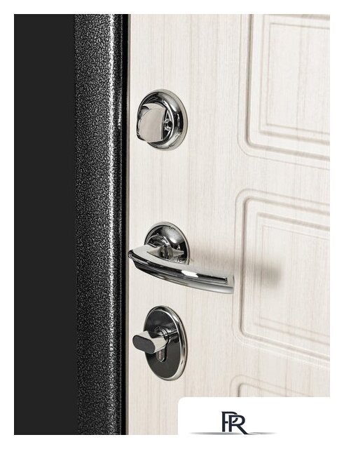 Металлическая дверь Guard MG60 МДФ 97х205 левая (черное серебро/белый ясень) - Изображение №4 — Интернет-магазин ПроЗаказ