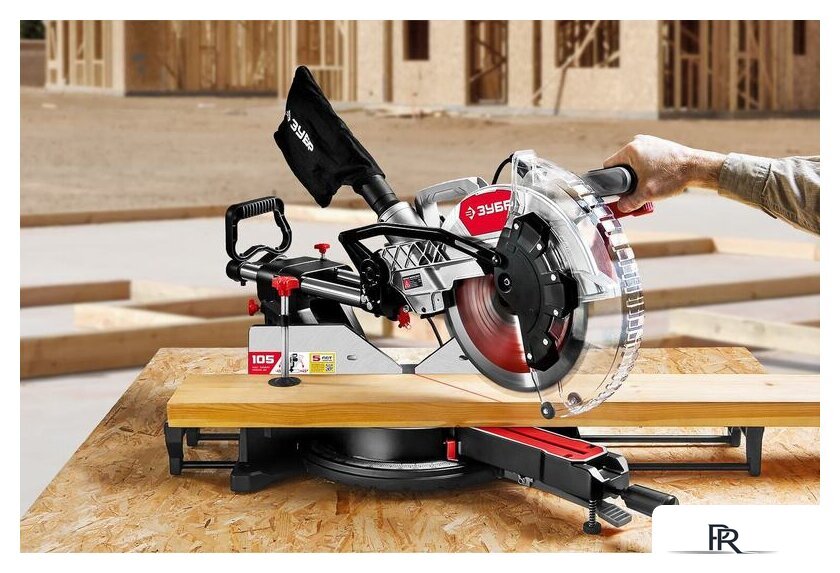 Торцовочная пила Зубр ЗПТ-305-1800 ПЛ - Изображение №10 — Интернет-магазин ПроЗаказ