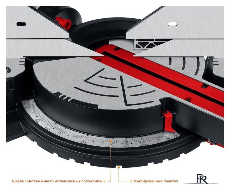 Торцовочная пила Зубр ЗПТ-305-1800 ПЛ - Изображение №12 — Интернет-магазин ПроЗаказ