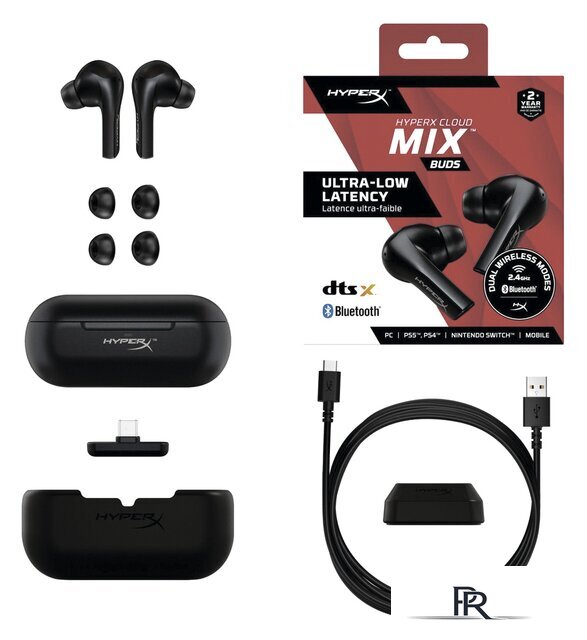 Наушники HyperX Cloud Mix Buds - Изображение №5 — Интернет-магазин ПроЗаказ