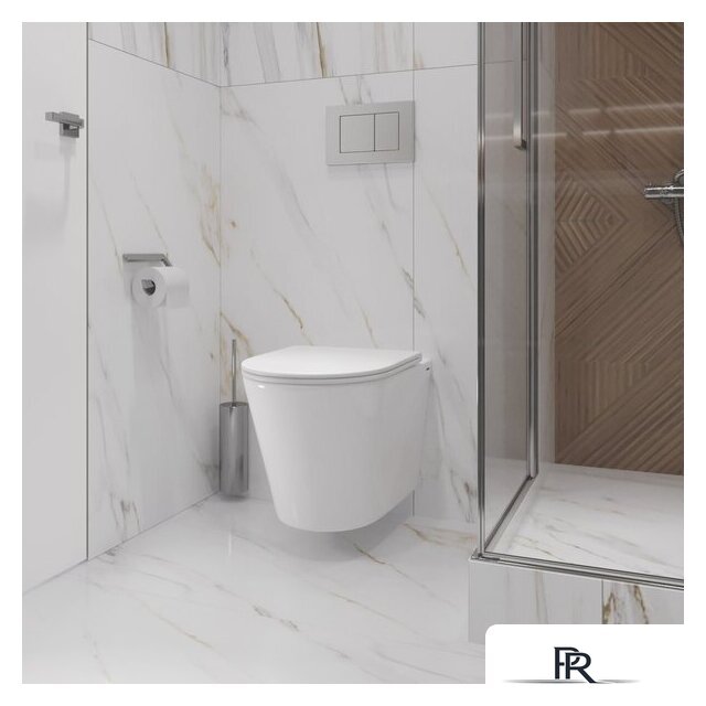 Унитаз подвесной Lauter Longer 2110822 с кнопкой 219704J (прямоугольная, черный) - Изображение №25 — Интернет-магазин ПроЗаказ