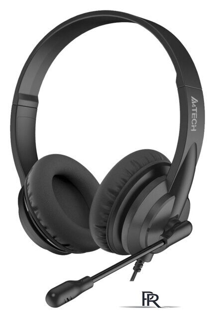 Наушники A4Tech HU-10 (черный) - Изображение №1 — Интернет-магазин ПроЗаказ