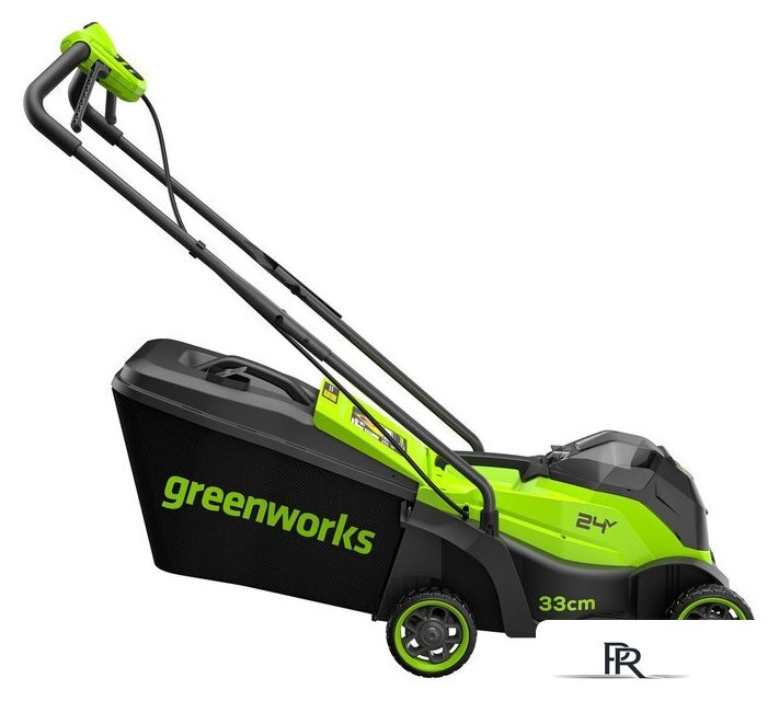 Газонокосилка Greenworks GD24LM331K2 2520607UA (с 1-им АКБ) - Изображение №5 — Интернет-магазин ПроЗаказ