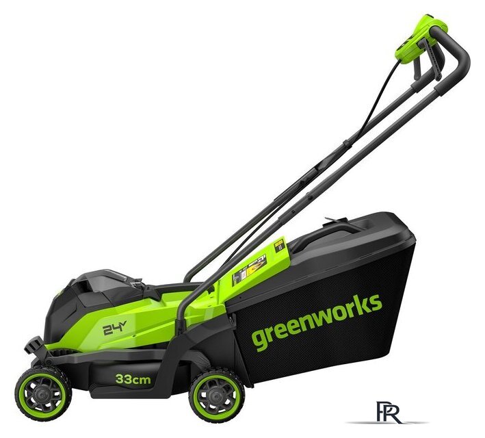 Газонокосилка Greenworks GD24LM331K2 2520607UA (с 1-им АКБ) - Изображение №4 — Интернет-магазин ПроЗаказ