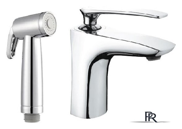 Смеситель с лейкой для биде Rubineta Aero-17 (N) - Изображение №1 — Интернет-магазин ПроЗаказ