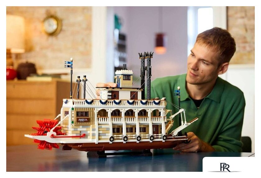 Конструктор LEGO Ideas 21356 Речной пароход - Изображение №10 — Интернет-магазин ПроЗаказ
