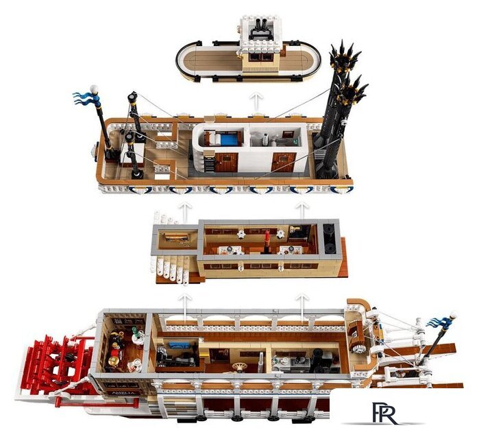 Конструктор LEGO Ideas 21356 Речной пароход - Изображение №5 — Интернет-магазин ПроЗаказ