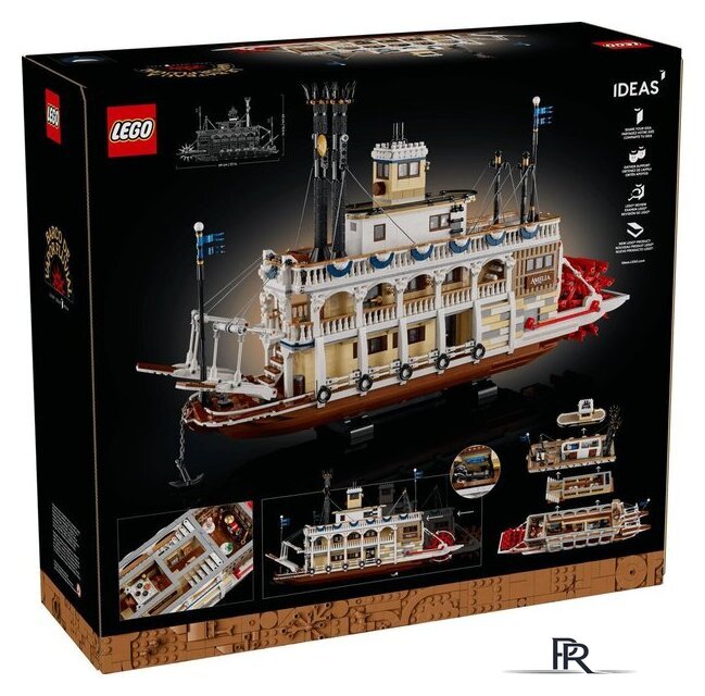 Конструктор LEGO Ideas 21356 Речной пароход - Изображение №17 — Интернет-магазин ПроЗаказ