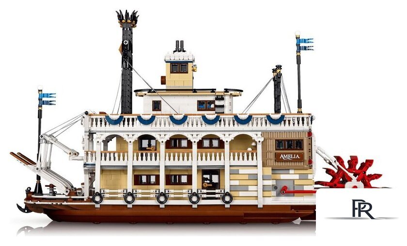 Конструктор LEGO Ideas 21356 Речной пароход - Изображение №3 — Интернет-магазин ПроЗаказ