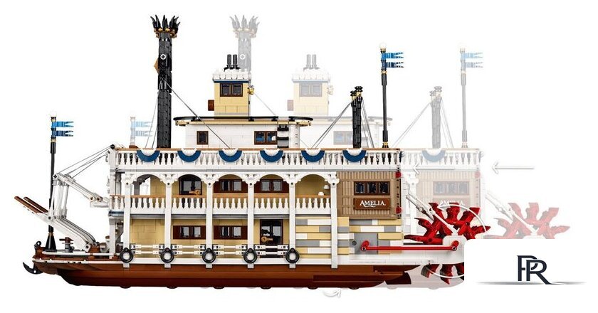 Конструктор LEGO Ideas 21356 Речной пароход - Изображение №6 — Интернет-магазин ПроЗаказ