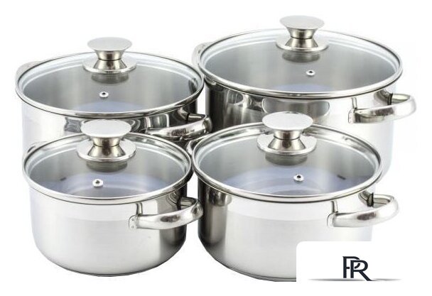 Набор кастрюль Кухар Крокус Традиция КК2-004С - Изображение №1 — Интернет-магазин ПроЗаказ